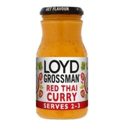 Loyd Grossman Thai Red Curry Sauce 350g(Loyd Grossman Thai Red Curry Sauce 350g)