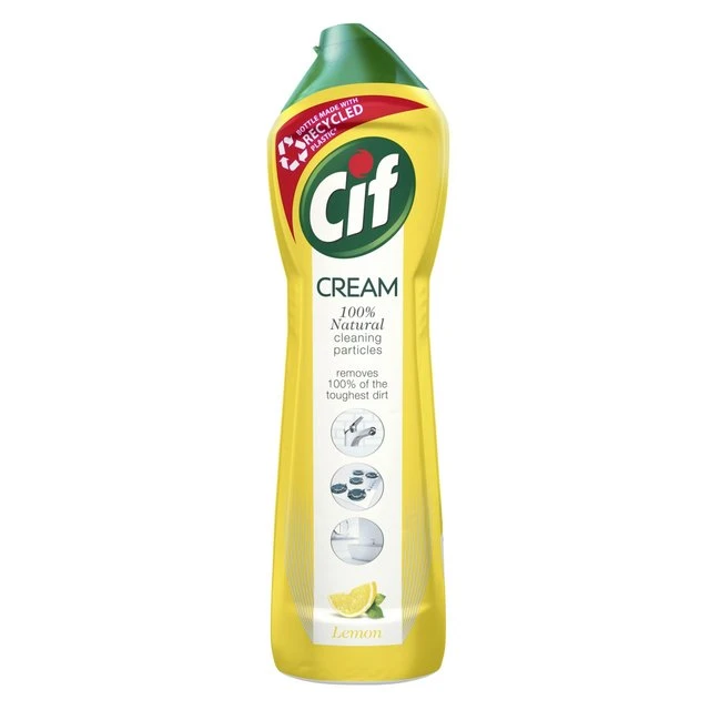 Cif Lemon Cream Cleaner 500ml(Cif Cream Lemon 500ml) 1 Cif Lemon Cream Cleaner 500ml(Cif Cream Lemon 500ml)