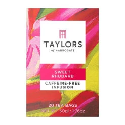 Taylors Sweet Rhubarb Teabags 20 Per Pack(Taylors Kew Sweet Rhubarb Teabags 20 Per Pack)