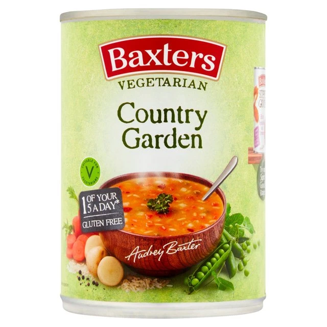 Baxters Vegetarian Country Garden Soup 400g(Baxters Vegetarian Country Garden Soup 400 G) 1 Baxters Vegetarian Country Garden Soup 400g(Baxters Vegetarian Country Garden Soup 400 G)