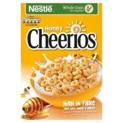 Nestlé® Nestle Cheerios Honey Cereal 370g(Nestle Honey Cheerios 375g)