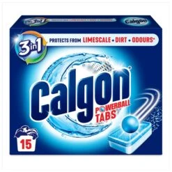 Calgon 3-in-1 Washing Machine Water Softener Tablets 15 Per Pack(Calgon Tablets Water Softener 15 Per Pack)
