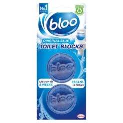 Bloo Acticlean Cistern Blocks 2 X 38g(Bloo Acticlean Cistern Block Original Twinpack)