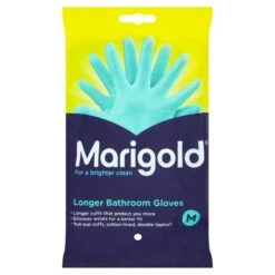 Marigold Medium Bathroom Gloves 1pair(Marigold Bathroom Gloves Medium)