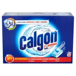 Calgon 3-in-1 Washing Machine Water Softener Tablets 30 Per Pack(Calgon Tablets Water Softener 30 Per Pack)