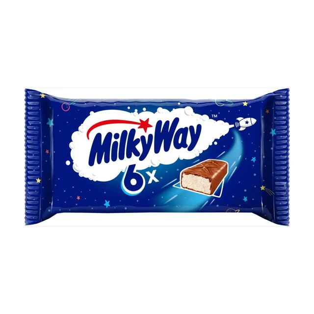 Mars Milky Way Chocolate Bar Multipack 6 Per Pack(Milky Way Bar 12 Per Pack 262g) 1 Mars Milky Way Chocolate Bar Multipack 6 Per Pack(Milky Way Bar 12 Per Pack 262g)