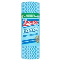 Spontex All Purpose Cloths On A Roll 40 Per Pack(Spontex All Purpose Cloths On A Roll 40)