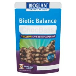 Bioglan Biotic Balance Dark ChocBalls 75g(Bioglan Biotic Balance Chocballs Dark 30 Balls)
