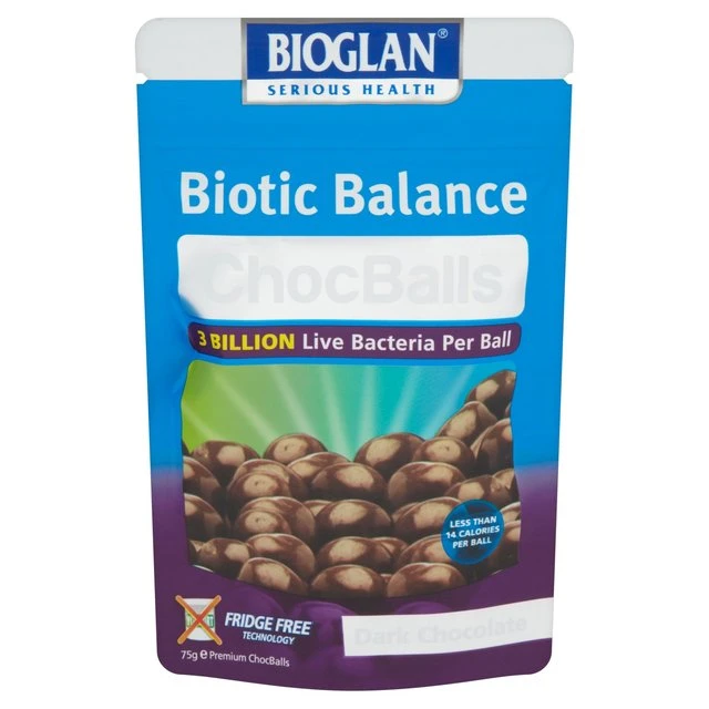 Bioglan Biotic Balance Dark ChocBalls 75g(Bioglan Biotic Balance Chocballs Dark 30 Balls) 1 Bioglan Biotic Balance Dark ChocBalls 75g(Bioglan Biotic Balance Chocballs Dark 30 Balls)