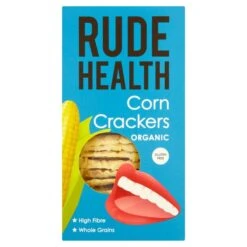 Rude Health Organic Corn Crackers 130g(Rude Health Corn Crackers 130g)