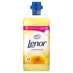 Lenor Fabric Conditioner Summer Breeze Scent 34 Washes 1.19L(Lenor Summer Breeze Fabric Conditioner 22 Washes)