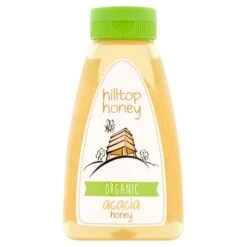Hilltop Honey Organic Acacia Honey 370g(Hilltop Honey Raw Organic Acacia Honey 370g)