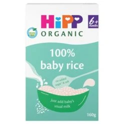 HiPP Organic 100% Baby Rice 160g - Special Offer(Hipp Organic 100 Baby Rice 160g Copy)