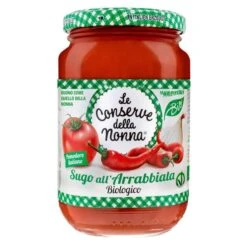 Le Conserve Della Nonna Organic Arrabbiata Sauce 350g(Le Conserve Della Nonna Gluten Free Spicy Arrabbiata Pasta Sauce 350g)