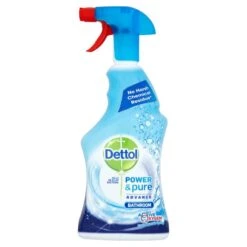Dettol Power & Pure Bathroom Cleaning Spray 750ml(Dettol Power Pure Shower Sink Spray 750ml)