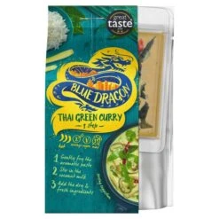 Blue Dragon Thai Green Curry 3 Step Kit 225g(Blue Dragon Thai Green Curry 3 Step Kit 225g)