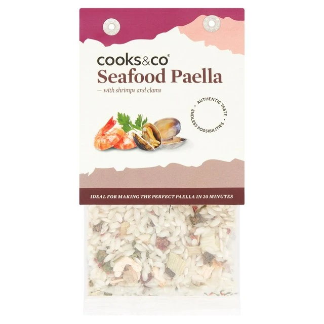Cooks & Co Seafood Paella 190g(Cooks Co Seafood Paella 190g) 1 Cooks & Co Seafood Paella 190g(Cooks Co Seafood Paella 190g)