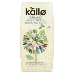 Kallo Gluten Free Organic Wholegrain Breakfast Puffs 225g(Kallo Gluten Free Organic Wholegrain Breakfast Puffs 225g)