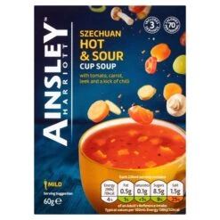 Ainsley Harriott Szechuan Hot & Sour Cup Soup 60g(Ainsley Harriott Szechuan Hot Sour Cup Soup 60g)