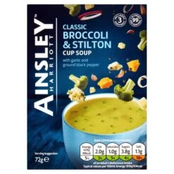 Ainsley Harriott Broccoli & Stilton Cup Soup 72g(Ainsley Harriott Broccoli Stilton Cup Soup 72g)