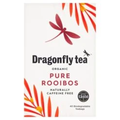 Dragonfly Rooibos Organic 40 Per Pack(Dragonfly Fairtrade Rooibos Tea Bags 40 Per Pack)