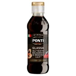 Ponti Glaze With Balsamic Vinegar Of Modena 250g(Ponti Glaze With Balsamic Vinegar Of Modena 250g)