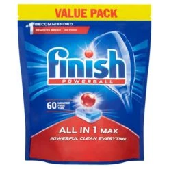 Finish All In 1 Max Dishwasher Tablets Original 60 Per Pack(Finish All In 1 Max Dishwasher Tablets Original 52 Per Pack)