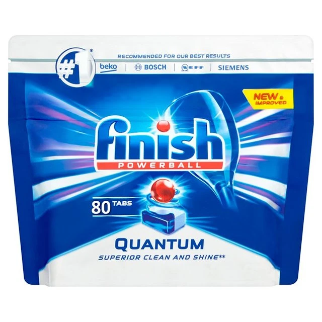 Finish Quantum Max Dishwasher Tablets Original 80 Per Pack(Finish Quantum Max Tablets Regular 80 Per Pack) 1 Finish Quantum Max Dishwasher Tablets Original 80 Per Pack(Finish Quantum Max Tablets Regular 80 Per Pack)