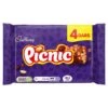 Cadbury Picnic Chocolate Bar 4 Per Pack(Cadbury Picnic 4 X 32g)