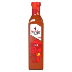 Nando's Peri-Peri Sauce Hot 500g(Nandos Extra Hot Peri Peri Sauce 125ml)