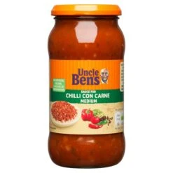 Uncle Ben's Chilli Con Carne Medium Sauce 450g(Uncle Bens Chilli Con Carne Medium Sauce 450g)