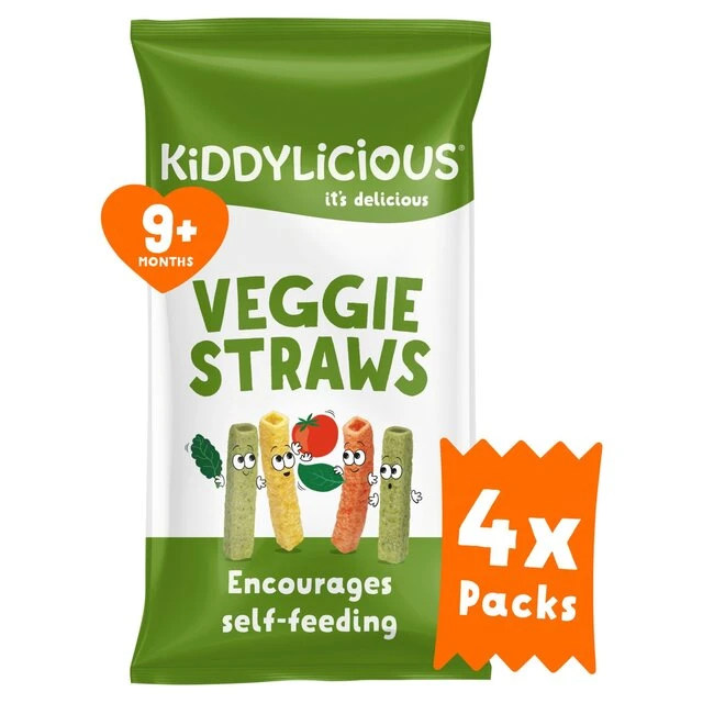 Kiddylicious Veggie Straws Baby Snacks Multi 4 X 12g(Kiddylicious Veggie Straws Baby Snacks Multi 4 X 12g) 1 Kiddylicious Veggie Straws Baby Snacks Multi 4 X 12g(Kiddylicious Veggie Straws Baby Snacks Multi 4 X 12g)
