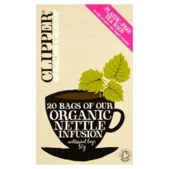 Clipper Organic Nettle Teabags 20 Per Pack(Clipper Organic Nettle Tea Bags 20s 30g)