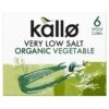 Kallo Organic Very Low Salt Vegetable Stock Cubes 6 X 10g(Kallo Organic Very Low Salt Vegetable Stock Cubes 6 X 10g)
