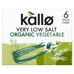 Kallo Organic Very Low Salt Vegetable Stock Cubes 6 X 10g(Kallo Organic Very Low Salt Vegetable Stock Cubes 6 X 10g)
