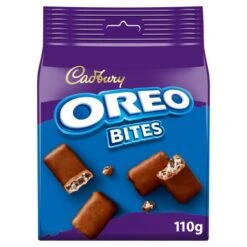 Cadbury Dairy Milk Oreo Bites Chocolate Bag 100g(Cadbury Dairy Milk Oreo Bites 110g)