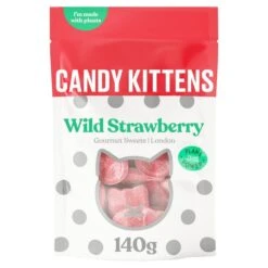 Candy Kittens Wild Strawberry 140g(Candy Kittens Wild Strawberry 140g)