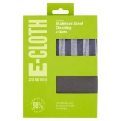 E-Cloth Stainless Steel Pack(E Cloth Stainless Steel Cloth 10)