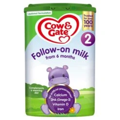 Cow & Gate 2 Follow On Baby Milk Formula 800g(Cow Gate 2 Follow On Milk Powder 900g)