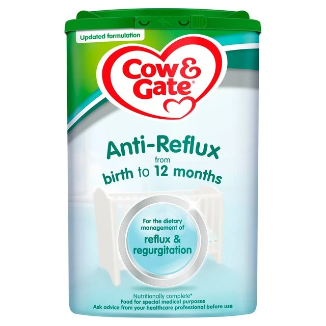 Cow & Gate Anti-Reflux Baby Milk Formula From Birth 800g(Cow Gate Anti Reflux Milk Powder From Birth 900g) 1 Cow & Gate Anti-Reflux Baby Milk Formula From Birth 800g(Cow Gate Anti Reflux Milk Powder From Birth 900g)