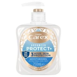 Carex Advanced Protect Moisturising Handwash 250ml(Carex Moisture Plus Hand Wash With Vitamin E 500ml)