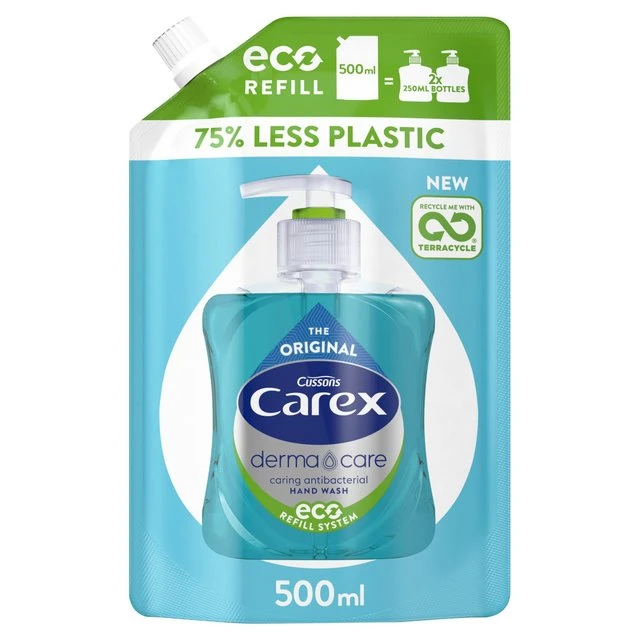 Carex Original Handwash Refill Pouch 500ml(Carex Original Handwash Refill Pouch 500ml) 1 Carex Original Handwash Refill Pouch 500ml(Carex Original Handwash Refill Pouch 500ml)