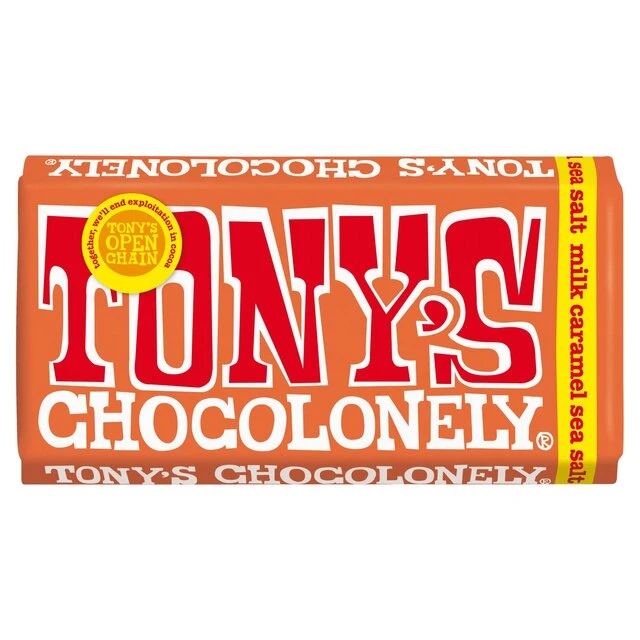Tony's Chocolonely Milk Chocolate Caramel Sea Salt 180g(Tonys Chocolonely Milk Chocolate Caramel Sea Salt 180g) 1 Tony's Chocolonely Milk Chocolate Caramel Sea Salt 180g(Tonys Chocolonely Milk Chocolate Caramel Sea Salt 180g)