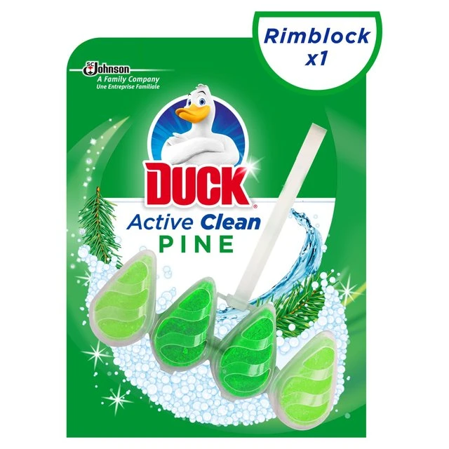 Duck Active Clean Toilet Rimblock Pine 37g - Special Offer(Duck Active Clean Toilet Rimblock Pine 37g Special Offer) 1 Duck Active Clean Toilet Rimblock Pine 37g - Special Offer(Duck Active Clean Toilet Rimblock Pine 37g Special Offer)