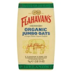 Flahavan's Organic Jumbo Oats 1kg(Flahavans Organic Jumbo Oats 1kg)