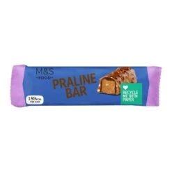 M&S Praline Chocolate Bar 33g(M S Praline Chocolate Bar 33g)
