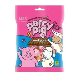 M&S Percy Pig & Pals Fruit Gums 170g(M S Percy Pig Pals Fruit Gums 170g)