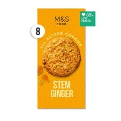 M&S Stem Ginger Cookies 200g(M S Stem Ginger Cookies 200g)