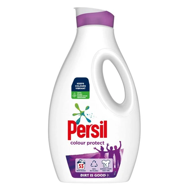 Persil® Persil Laundry Washing Liquid Detergent Colour 53 Wash 1.431L(Persil Small Mighty Bio Colour Liquid 40 Wash 1 4l) 1 Persil® Persil Laundry Washing Liquid Detergent Colour 53 Wash 1.431L(Persil Small Mighty Bio Colour Liquid 40 Wash 1 4l)