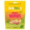 Jealous Sweets Tangy Worms Plan Based Gummy Sweets 125g(Jealous Sweets Natural Vegetarian Tangy Worms 50g)